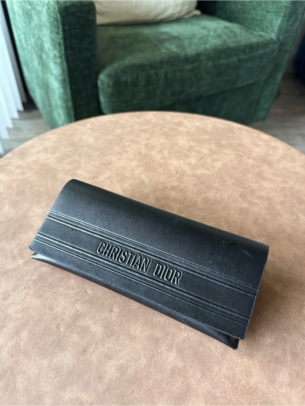Dior Authentic Black Sunglasses Case - Christian Dior Logo